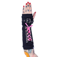 Armwarmers - Navya Black/Pink