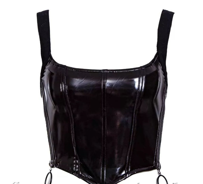 Top - Alien Skin PVC Top – Red Moon Curios