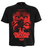 T-Shirt - Stranger Things All Creatures Welcome