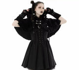 Black Teddy Capelet