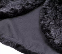 Black Teddy Capelet