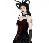 Top - Blood Bat Corset Top