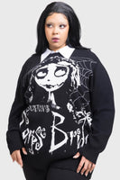 Sweater - Corpse Bride Distressed Sweater