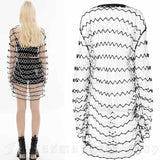 Mesh - Caged Longline Top