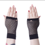 Gloves - Corrine Mesh Black