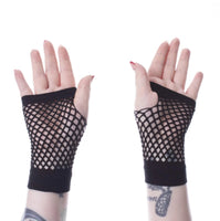Gloves - Corrine Mesh Black