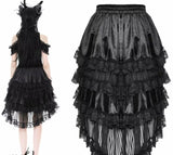 Skirt - Dark Faerie Overskirt