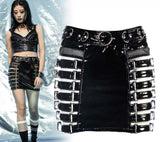 Skirt - Demonia PVC Skirt