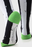 Socks - Beetlejuice Distressed Stripe Knee-High