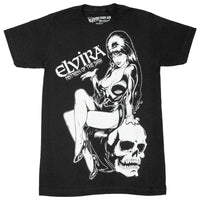 T-Shirt - Elvira Comic Glow