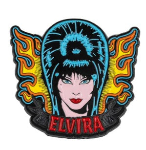 Pin - Elvira Tattoo Flames