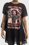 Top - Chucky I'm Your Friend To The End Longline Top