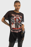 Top - Chucky I'm Your Friend To The End Longline Top