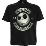 T-Shirt - Nightmare Before Christmas - King Jack Crest Glow