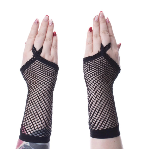 Gloves - Nattie Mesh Black