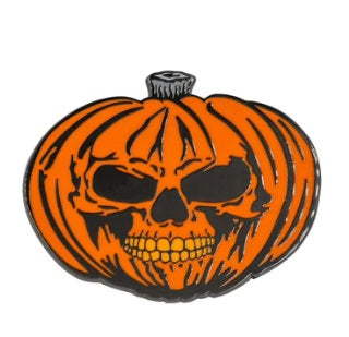 Pin - Pumpkin Skull