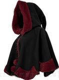 Cape - Swansea Black/Red Cape