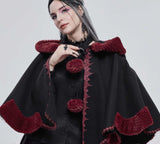 Cape - Swansea Black/Red Cape