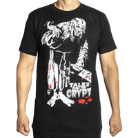 T-Shirt - Tales From The Crypt: Crypt Keeper Cleaver