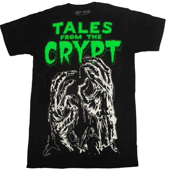 T-Shirt - Tales From the Crypt Glow Hands