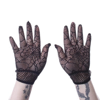 Gloves - Web Mesh Black