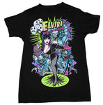 T-Shirt - Elvira Zombie Ferris Wheel
