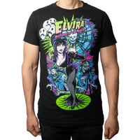 T-Shirt - Elvira Zombie Ferris Wheel