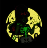 Pin - Zombie Girl Moon Glow