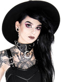 Choker - Moon & D-Ring