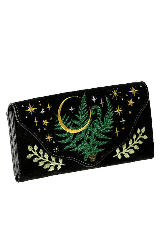 Wallet - Herbal Embroidered – Red Moon Curios