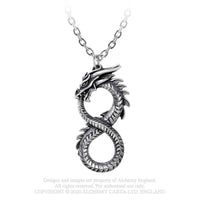 Necklace - Infinity Dragon