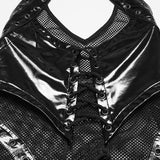 Top - Mistress Mayhem Black PVC