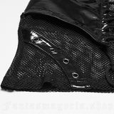 Top - Mistress Mayhem Black PVC