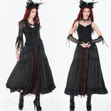 Skirt - Royal Elegy Red/Black Skirt