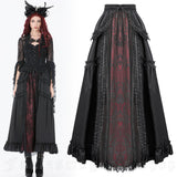 Skirt - Royal Elegy Red/Black Skirt