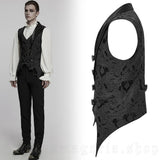 Vest - Lannister Black Brocade Vest