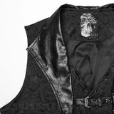 Vest - Lannister Black Brocade Vest