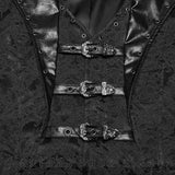 Vest - Lannister Black Brocade Vest