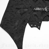 Vest - Lannister Black Brocade Vest