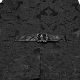 Vest - Lannister Black Brocade Vest