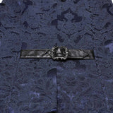 Vest - Lannister Blue Brocade Vest