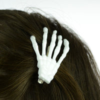 Hair - Skeleton Hand Hairclips (2)