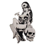 Pin - Elvira Comic Skull