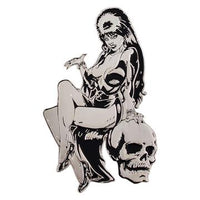Pin - Elvira Comic Skull