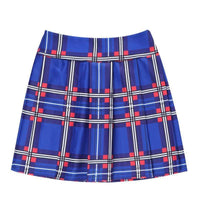 Skirt - Blue/Red Plaid