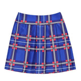 Skirt - Blue/Red Plaid