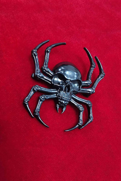 Brooch - Deadly Spider (Black)