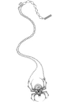 Necklace - Deadly Spider (Silver)