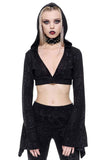 Crop Top - Witchhead Hooded