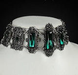 Choker - Emerald Victorian